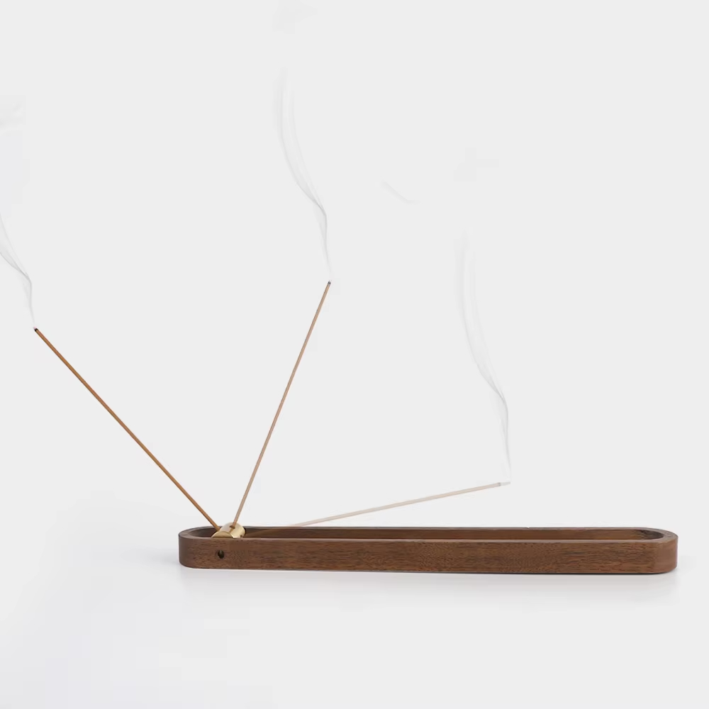 Multi-Size Brass Inlay Incense Holder - Image 2